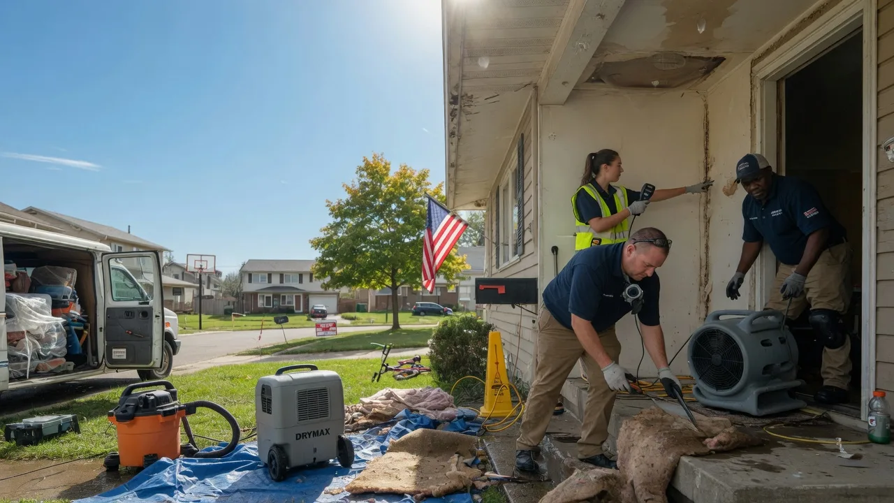 Water Damage Restoration in Darien, WI near me
